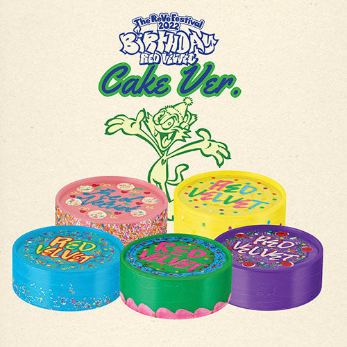 Red Velvet - The ReVe Festival 2022 - Birthday 10th Mini Album - Cake Version 5 variations - main image