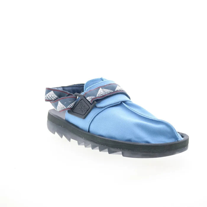 Reebok Beatnik GX8141 Mens Blue Canvas Slip On Slides Sandals Shoes - image 2