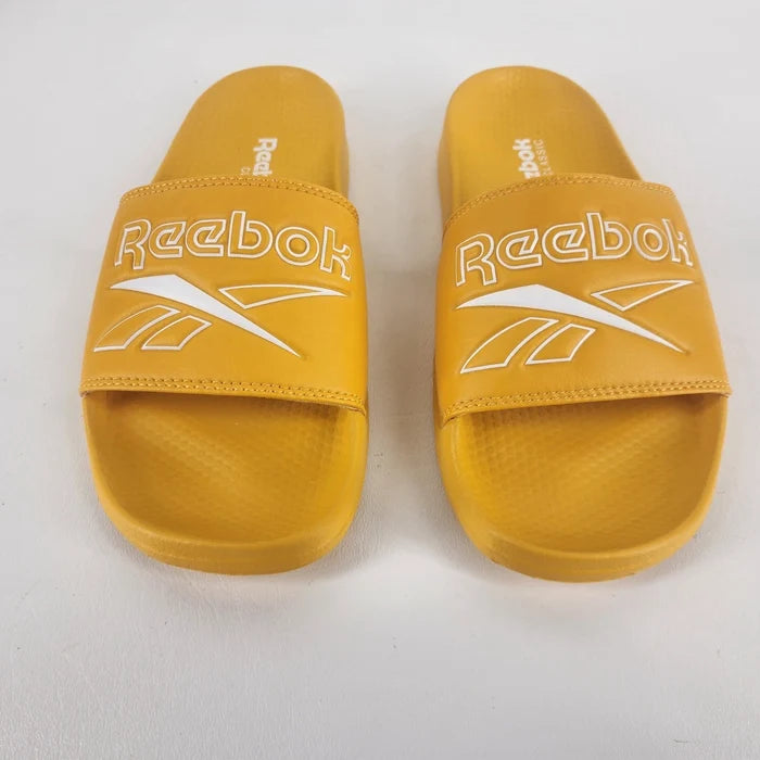 Reebok Classic Slide DV4911 Gold White Sandals Unisex US 5 NEW - image 2