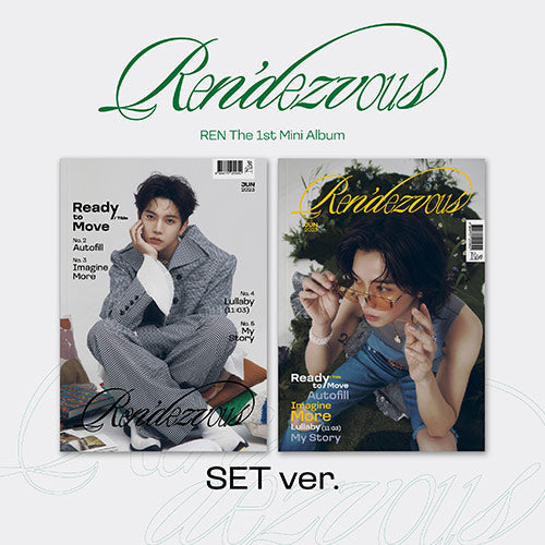 REN Rendezvous 1st Mini Album Photobook Version - 2 variations main image