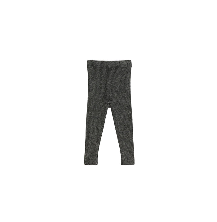 RIBBED KNIT LEGGINGS