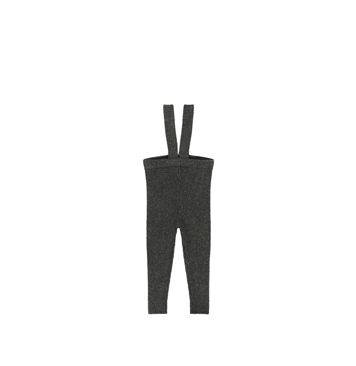 RIBBED KNIT OVERALL LEGGINGS