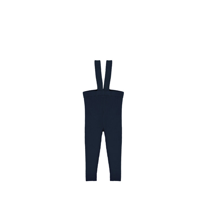 RIBBED KNIT OVERALL LEGGINGS