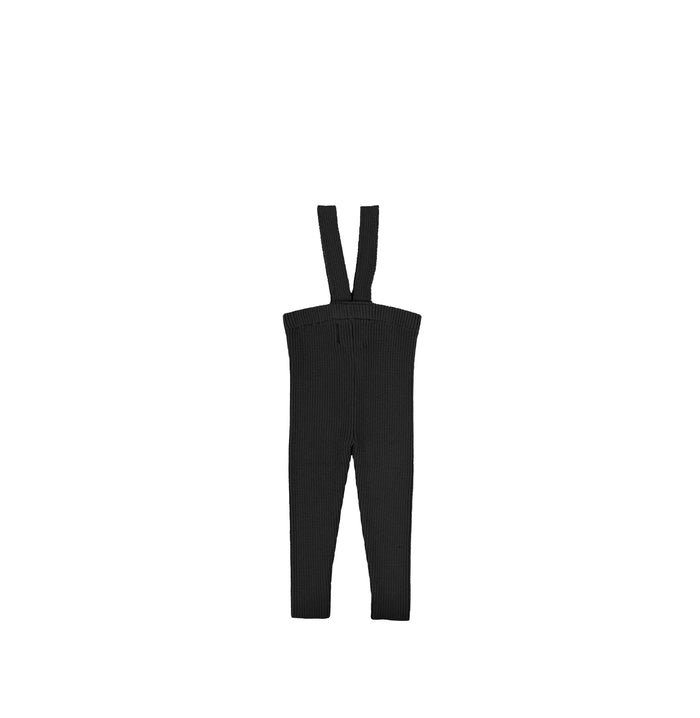 RIBBED KNIT OVERALL LEGGINGS