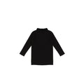 RIBBED MOCKNECK