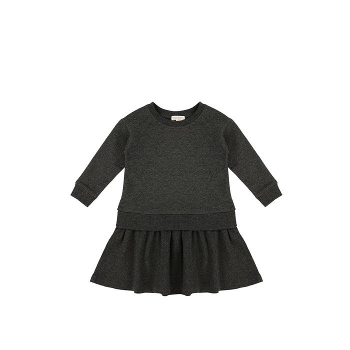 RIBBED OVERLAY DRESS
