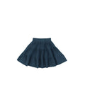 RIBBED TIERED SKIRT