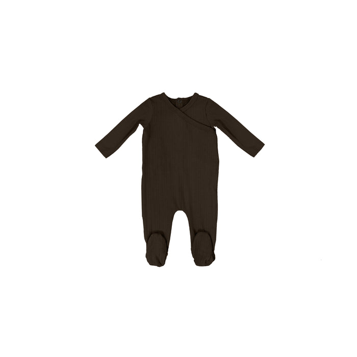 RIBBED WRAP FOOTIE