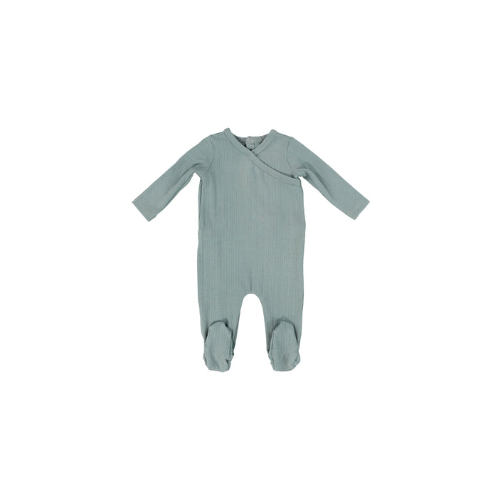RIBBED WRAP FOOTIE