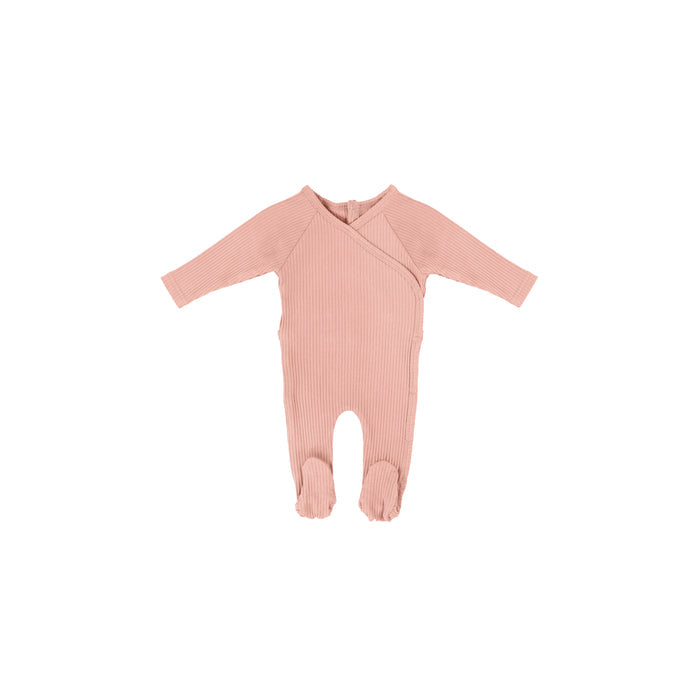 RIBBED WRAP FOOTIE