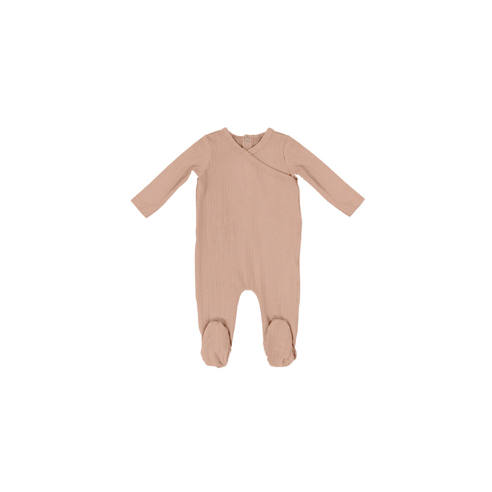 RIBBED WRAP FOOTIE