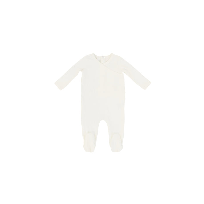 RIBBED WRAP FOOTIE