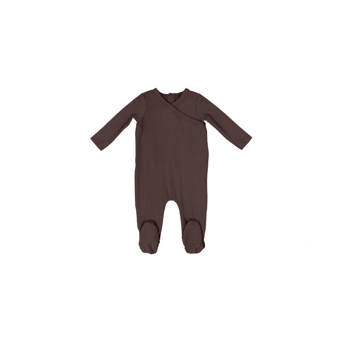 RIBBED WRAP FOOTIE