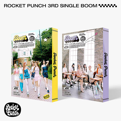 Rocket Punch BOOM 3rd Single Album - 2 variations main image