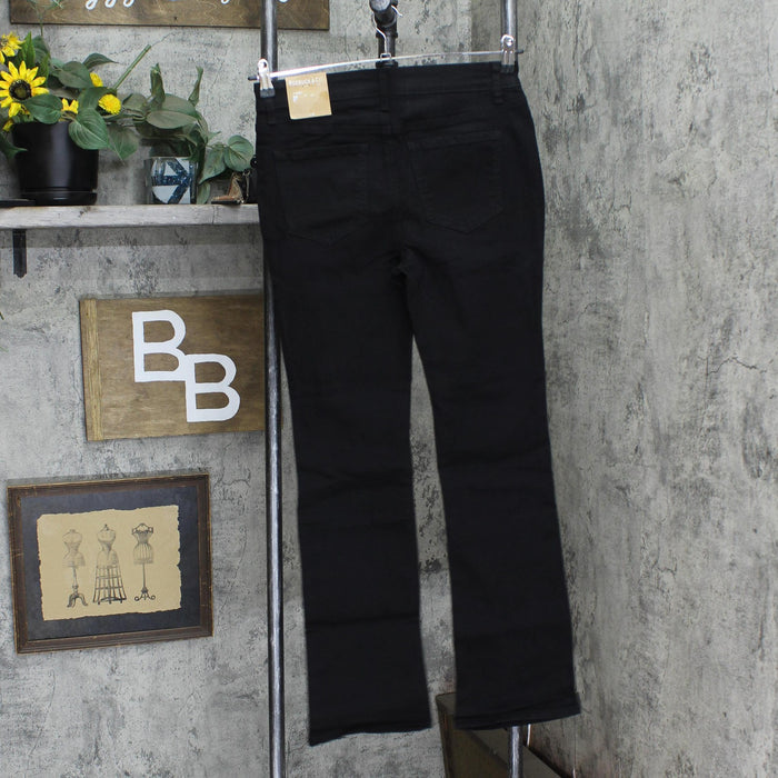 Roebuck & co. Womens Slim Fit Bootcut Denim Jeans 4R 4S