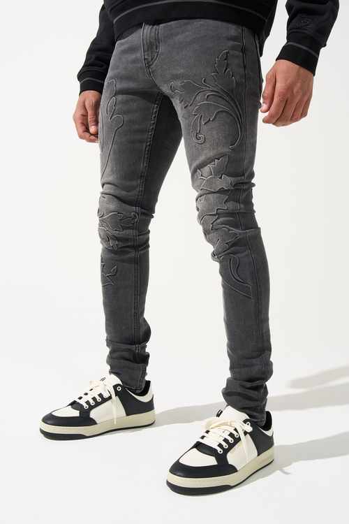 "ROME" Black Jeans