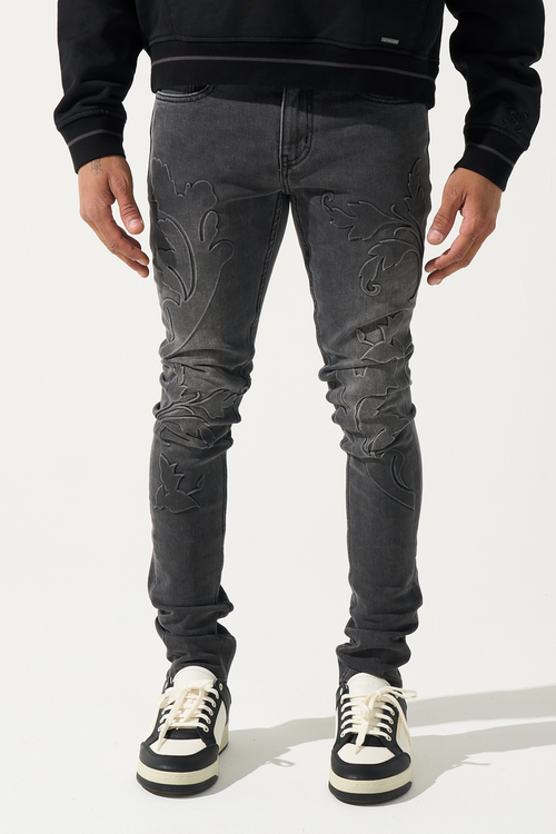 "ROME" Black Jeans