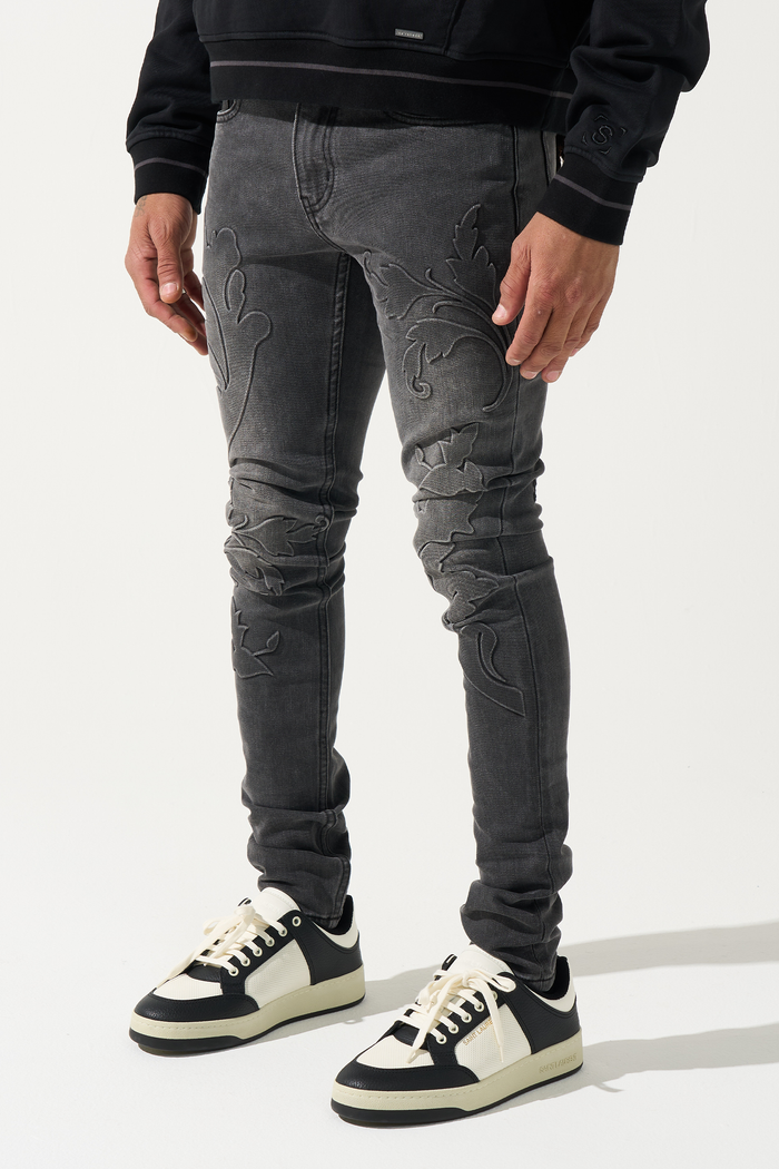 "ROME" Black Jeans