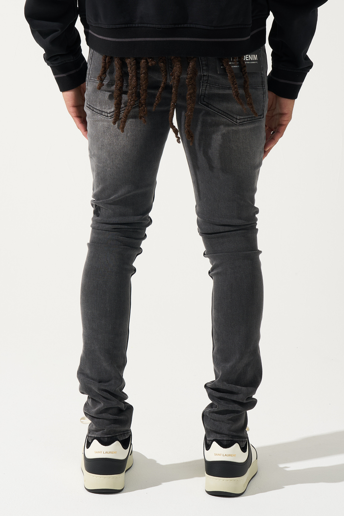 "ROME" Black Jeans