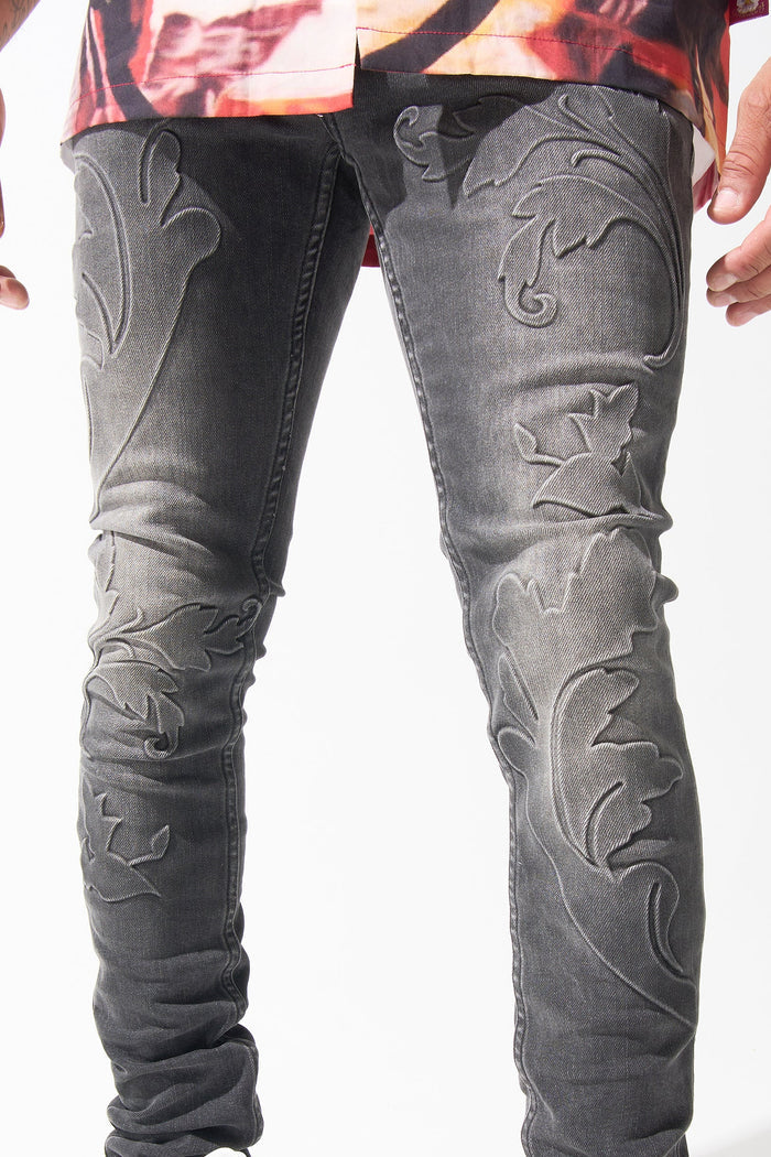 "ROME" Black Jeans