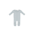 RUFFLE COLLAR POINTELLE FOOTIE