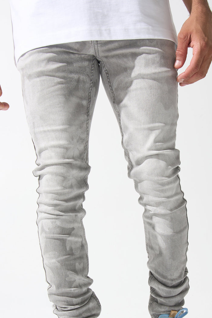 "SAKURA" Grey Jeans