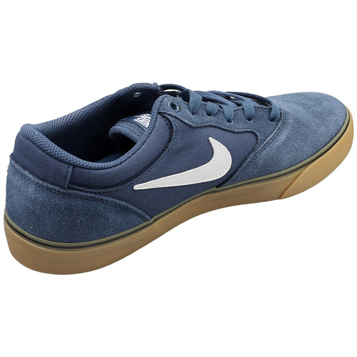 Nike SB Chron 2 Men's Sneakers White & Dark Blue - Image 2