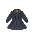 SCALLOP COLLAR DRESS