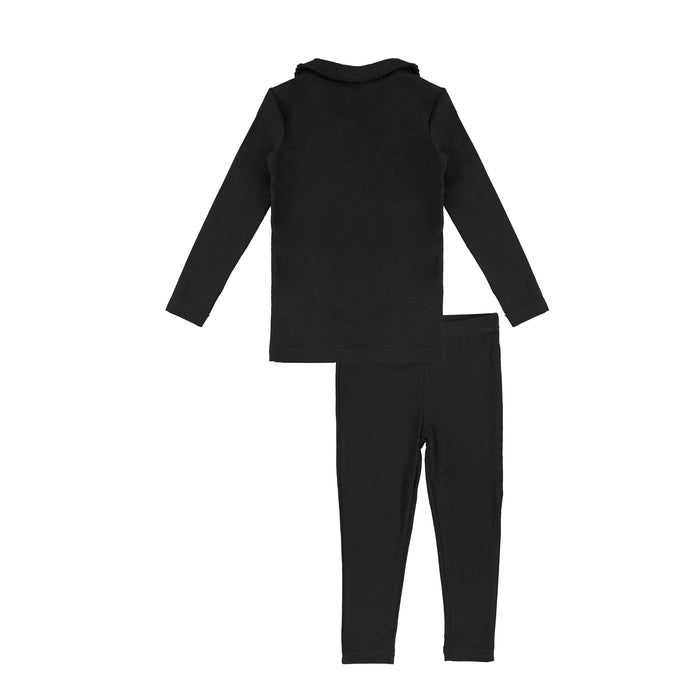 SCALLOP TRIM PAJAMAS