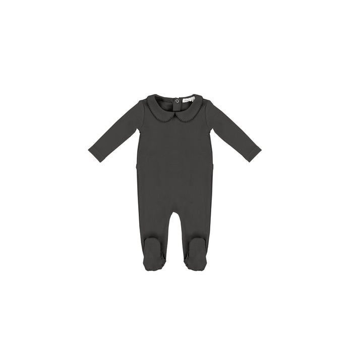 SCALLOPED COLLAR FOOTIE