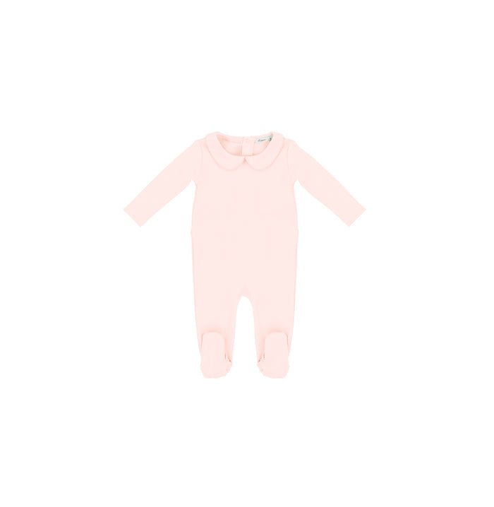SCALLOPED COLLAR FOOTIE