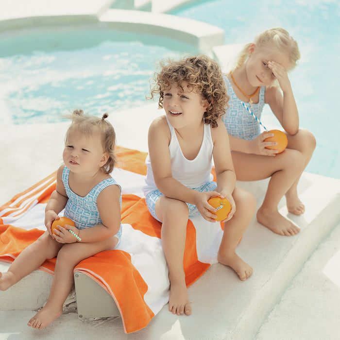 SEA SQUARE BABY SWIM SHORTS