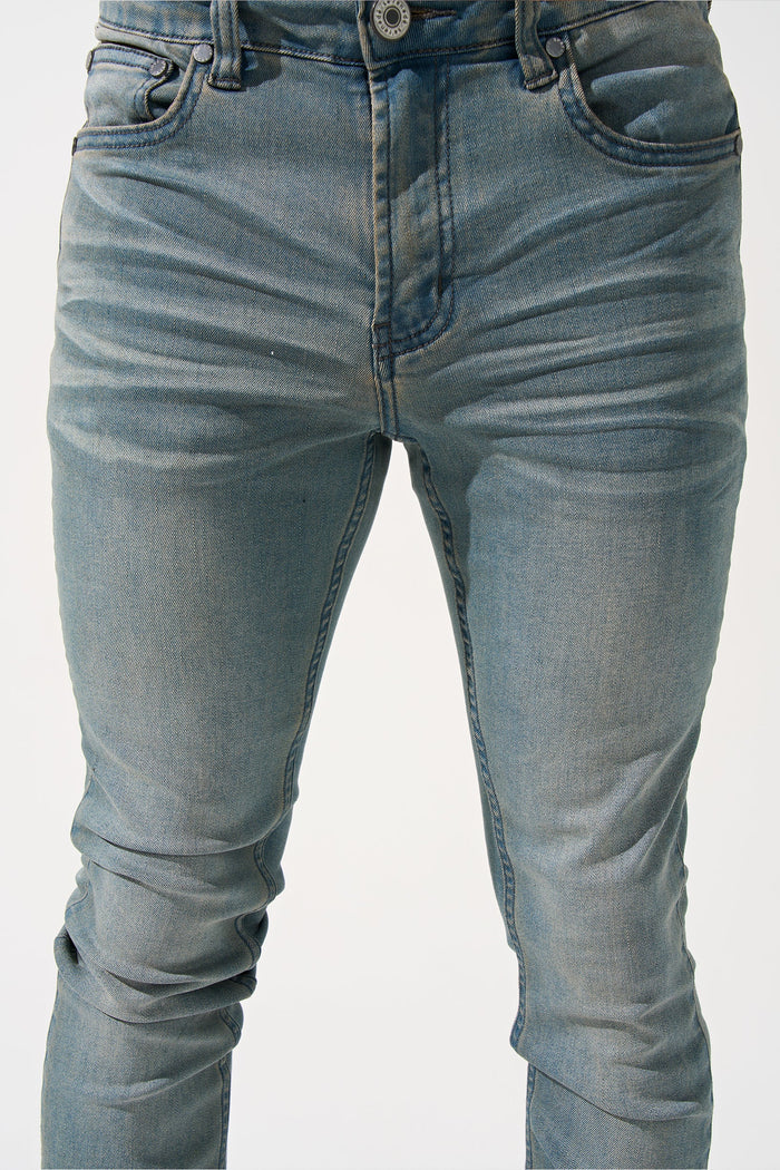 "SEABURST" Stacked Jeans