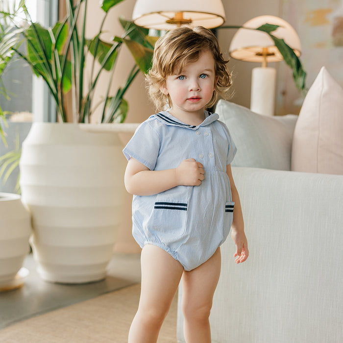 SEERSUCKER ROMPER