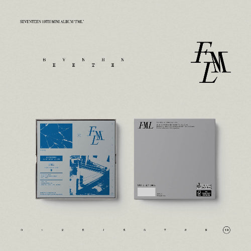 SEVENTEEN FML 10th Mini Album Blue Ver.