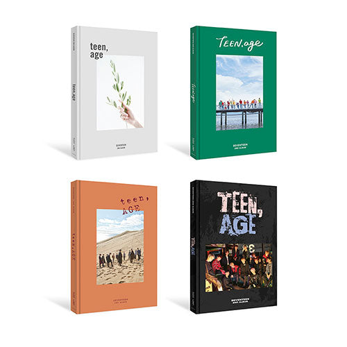 SEVENTEEN TEEN AGE 2nd Album - 4 variations main image