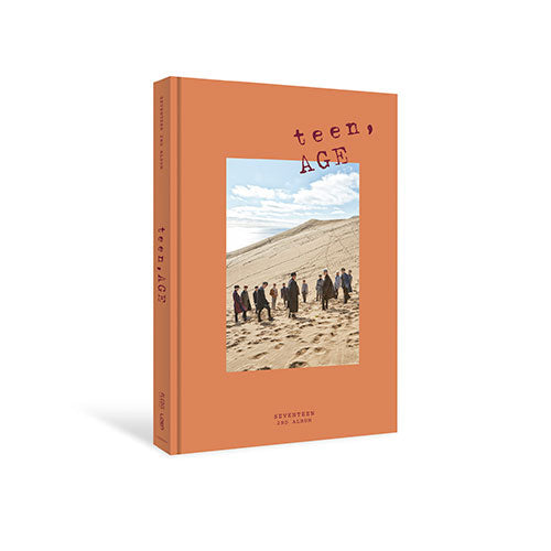 SEVENTEEN TEEN AGE 2nd Album - orange version main image