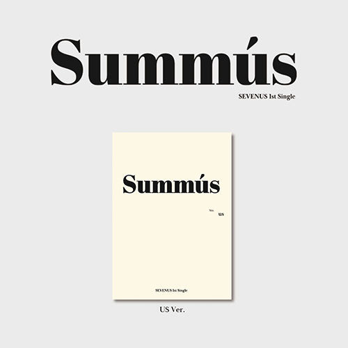 SEVENUS - Summus [1st Single Album]