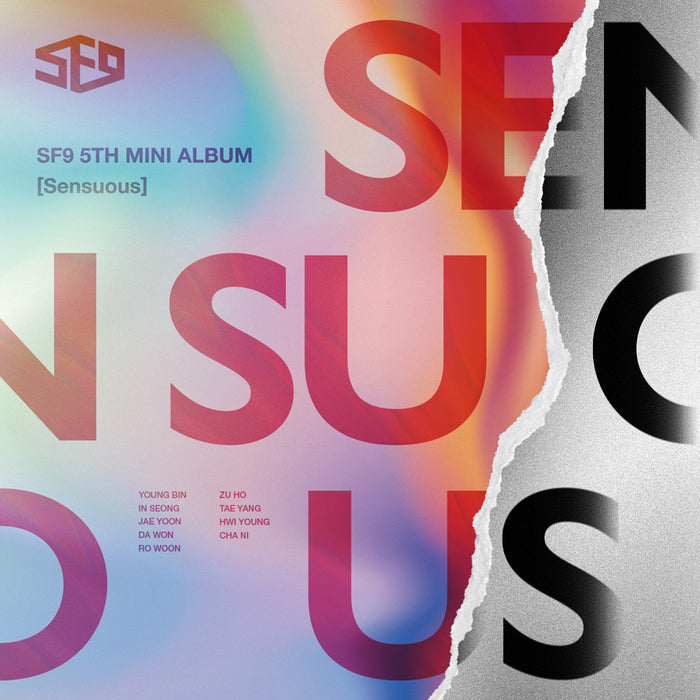 SF9 Sensuous 5th Mini Album Exploded Emotion Version Main Image