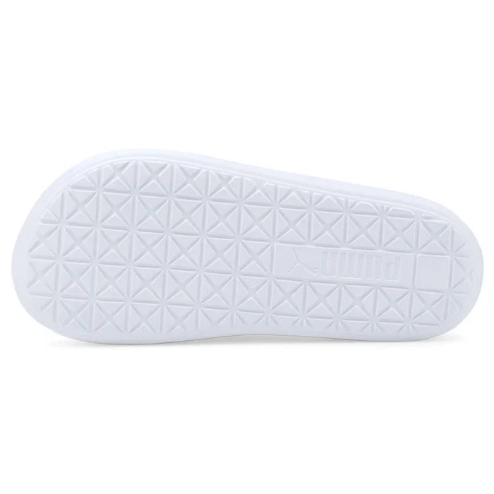 PUMA Shibui Cat Slide Mens White Casual Sandals 385296-01 - image 5