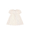 SHORT SLEEVES COLLAR CHERRY DRESS