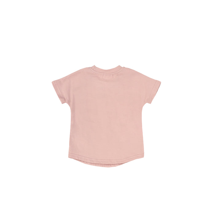 SHORT SLEEVES GAUZE POCKET TSHIRT
