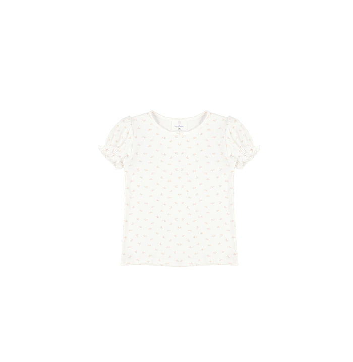 SHORT SLEEVES MINI BLOOM TSHIRT