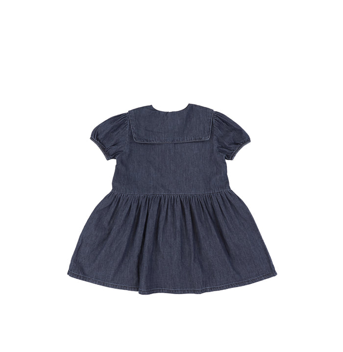 SHORT SLEEVES SUNFLOWER DRESS