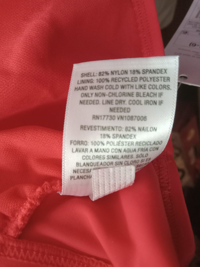 Small (4/6) Women's Bralette Bikini Top - Wild Fable™ Red: Comfort Stretch