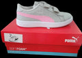 PUMA Smash 3.0 Glitz Glam Kids' Sneakers Silver Glitter Pink – Velcro Shoes