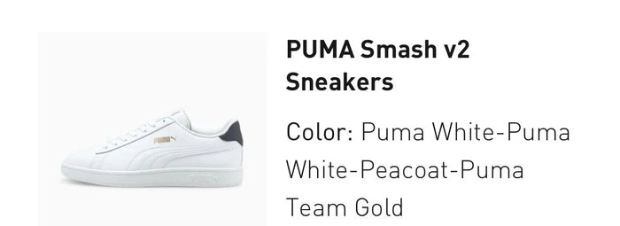 PUMA Smash v2 Men's Sneakers – Classic Casual Low Top Shoes, Size 11