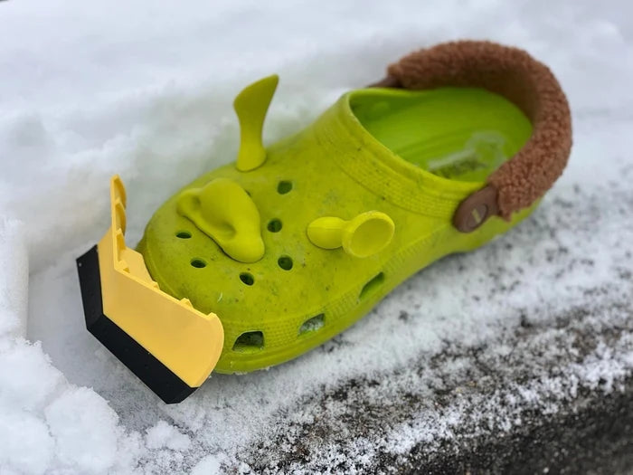 Snow V-Plow for Crocs Classic Clogs – Unisex Waterproof Winter Shoe Accessory