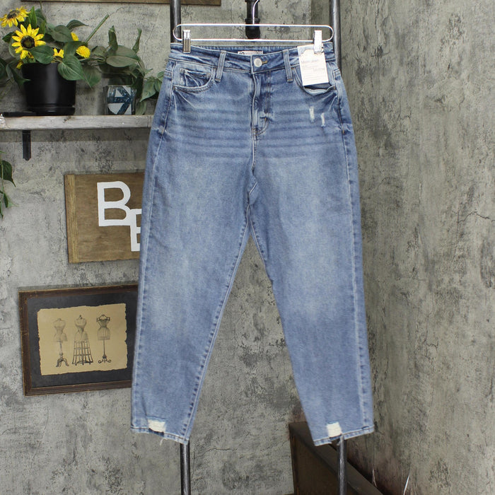 So Juniors' High Rise Mom Jeans 5 Short