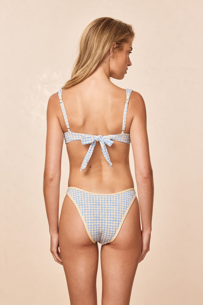 Somerset Bottom - Sky Gingham
